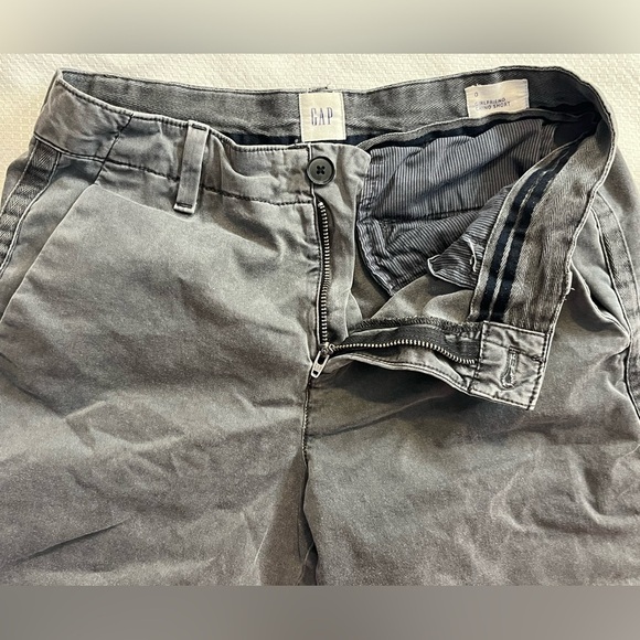 GAP Girlfriend Chino Short Women's Casual Gray Shorts Size 0 - Picture 9 of 15